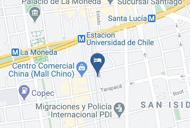 Santiago - Serrano Centro Maps