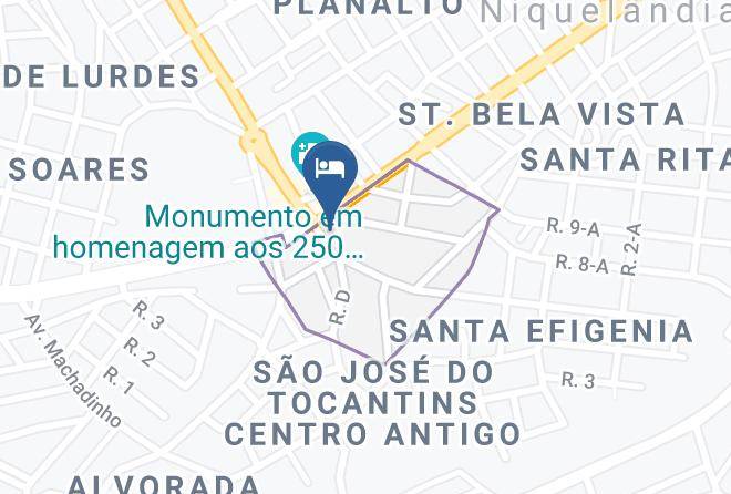 Niquelandia - Serrano Hotel Maps