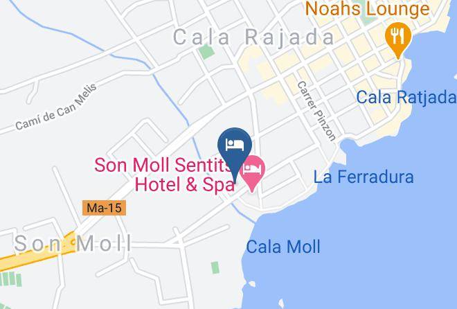Baleares - Hotel Serrano Palace Maps