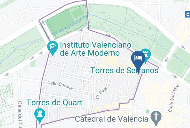 Valencia - Serranos Towers Maps