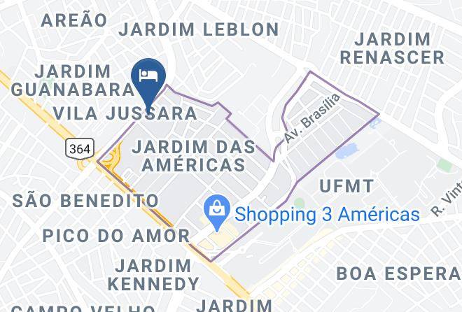 Cuiaba - Serras Hotel Maps