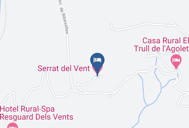 Girona - Serrat Del Vent Maps