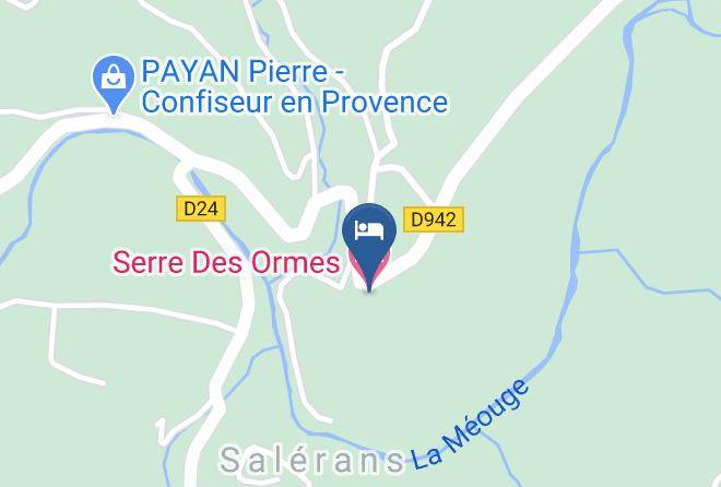 Hautes Alpes - Serre Des Ormes Maps