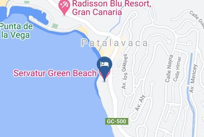 Las Palmas - Servatur Green Beach Maps