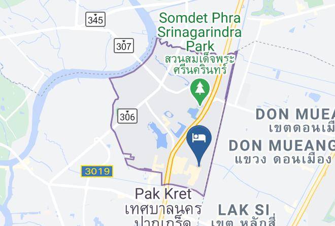 Amphoe Pak Kret - Service Condo Muang Thong Thani Maps
