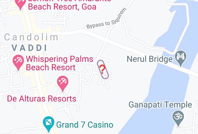 Bardez - Service Hotels Beach Candolim Maps