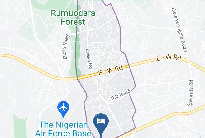 Port Harcourt - Serville Hotel Maps