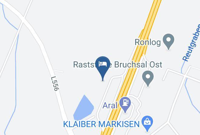 Karlsruhe - Serways Hotel Bruchsal West Maps