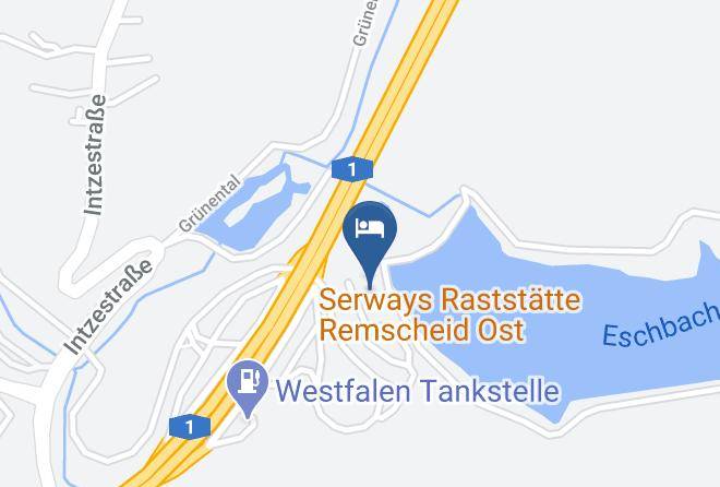 Remscheid - Serways Hotel Remscheid Maps