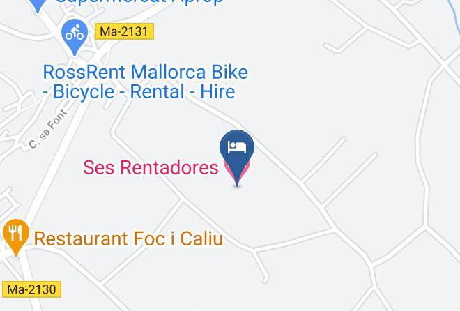 Baleares - Ses Rentadores Maps