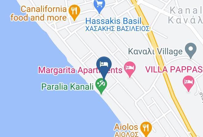 Preveza - Sesa Hotel Maps