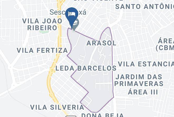 Araxa - Sesc Pousada Araxa Maps