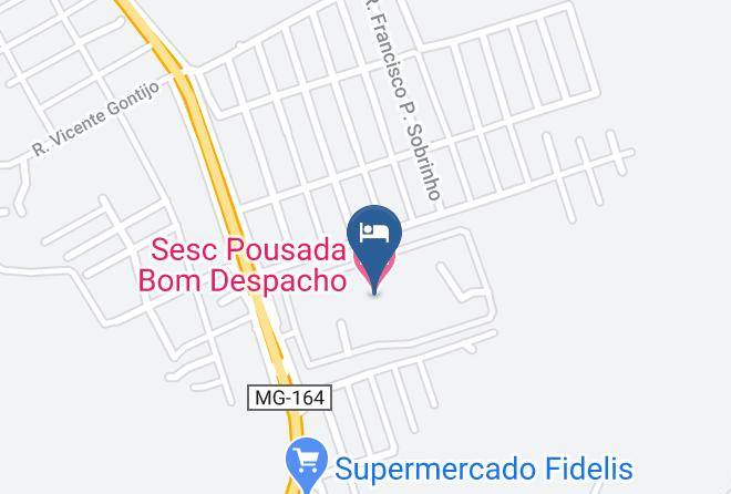 Bom Despacho - Sesc Pousada Bom Despacho Maps