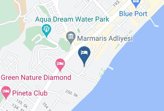 Marmaris - Sesin Hotel Maps
