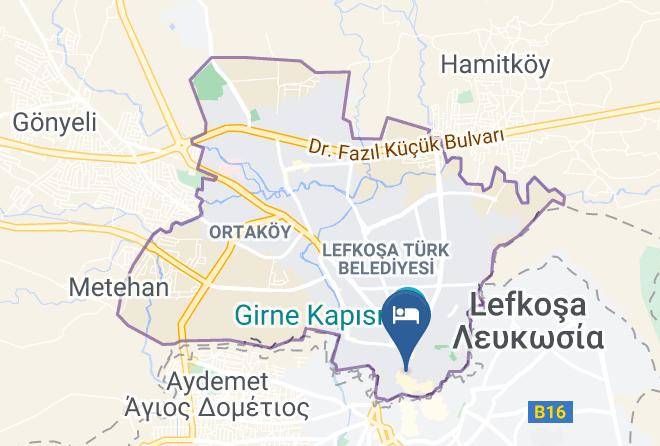 Lefkosa - Seslikaya Hotel Maps