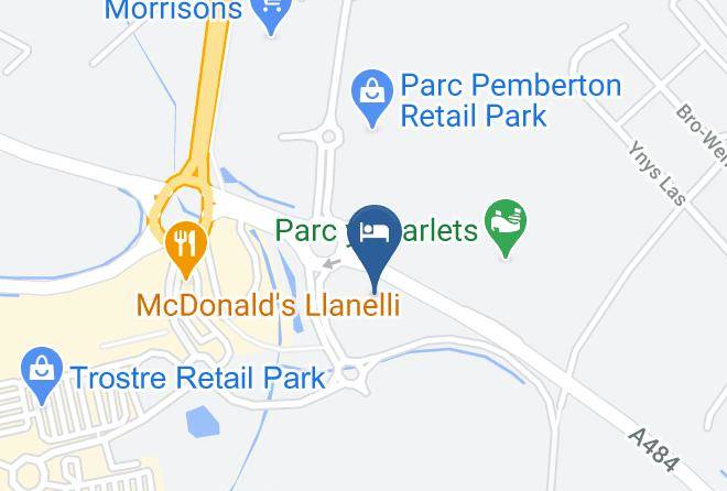 Carmarthenshire - Sessile Oak Llanelli By Marston's Inn Maps