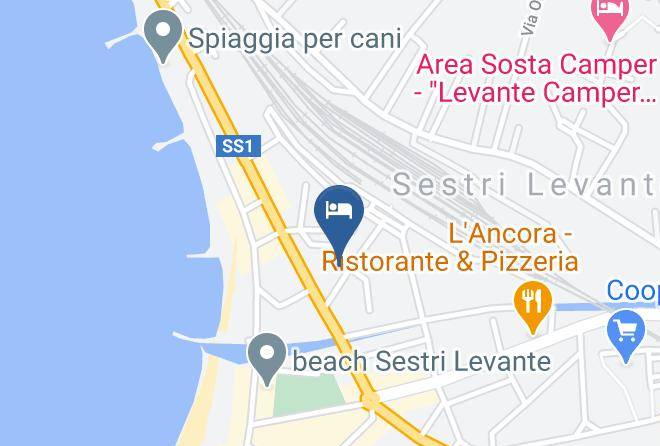 Genoa - Sestri Mare 4 Huge Terrace Maps