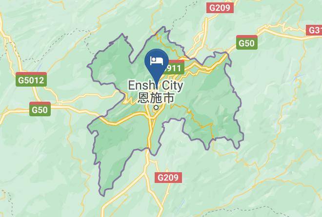 Enshi Aut Prefecture - Set Chain Hotel Maps