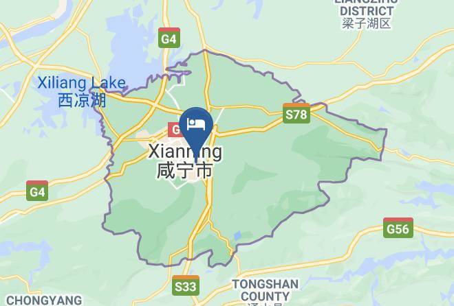 Xianning - Set Chain Hotel Maps