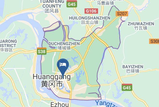 Huanggang - Set Chain Hotol Maps