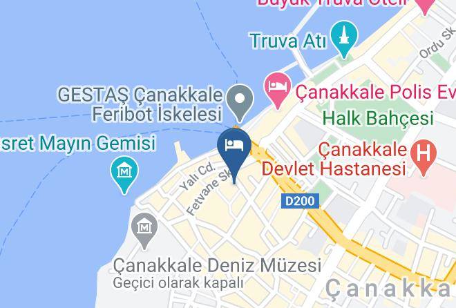 Canakkale Kemalpasa - Set Ozer Hotel Maps
