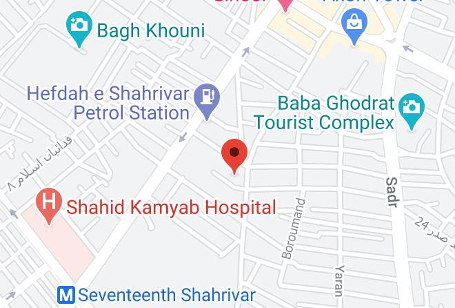 Birjand - Setaregan Hotel Maps