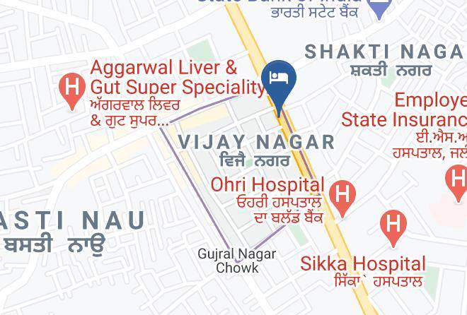 Jalandhar - Sethi's Hotel S 1 Maps
