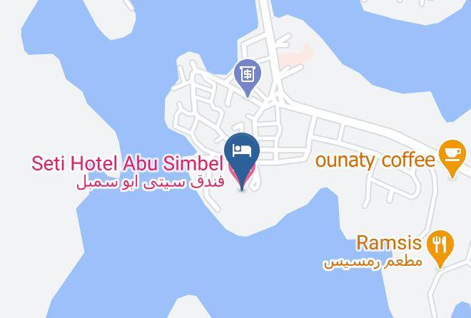 Aswan - Seti Hotel Abu Simbel Maps