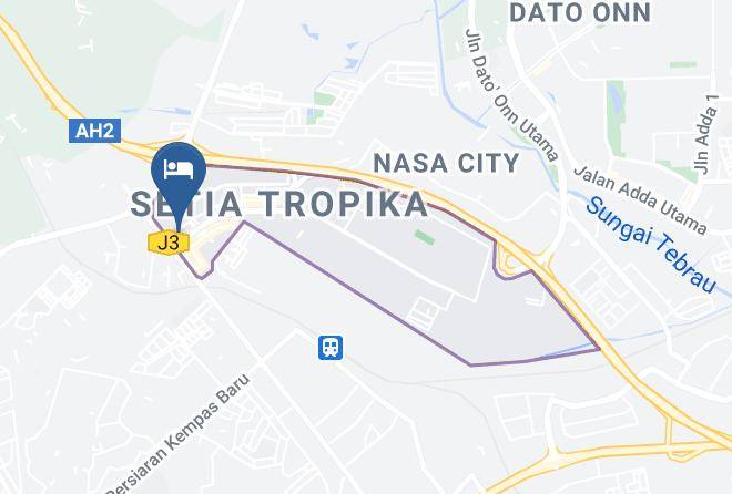Setia Tropika Map