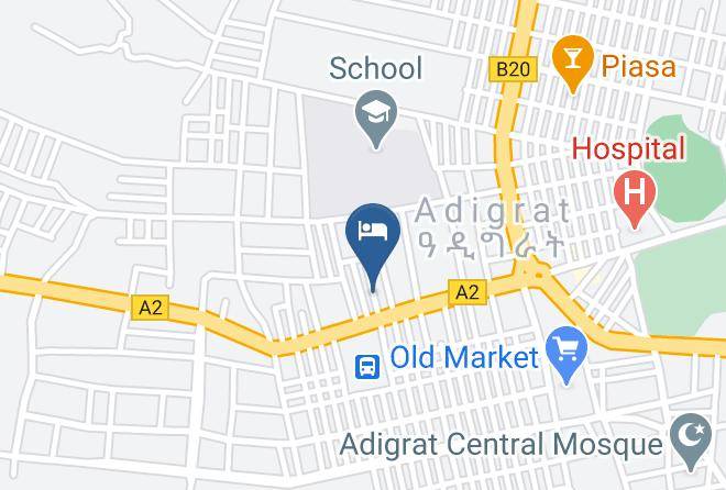 Agame - Setit Humera Hotel Maps