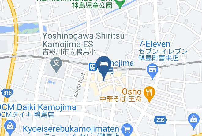 Yoshinogawa City - Seto Ohashi Spa Resort Maps