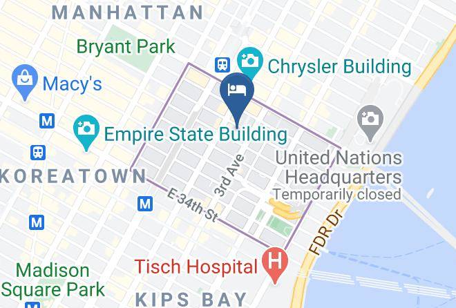 New York - Seton Hotel Maps