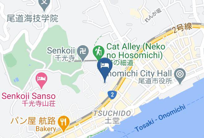 Onomichi City - Setouchi Minato No Yado Maps