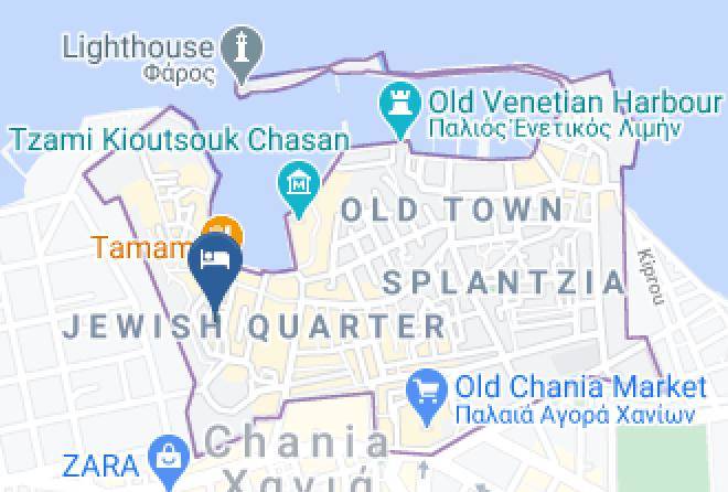 Khania - Sette Venti Boutique Hotel Maps