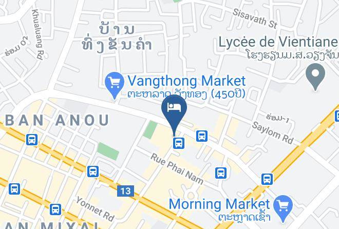 Settha Palace Hotel Map