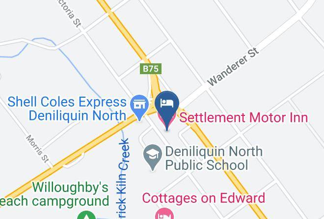 Edward River - Settlement Motor Inn Maps