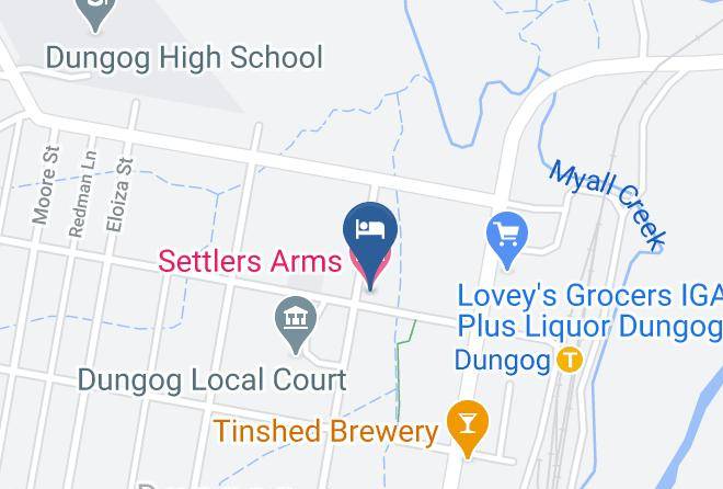 Dungog - Settlers Arms Maps