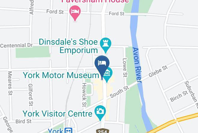 York - Settlers Hotel York Maps