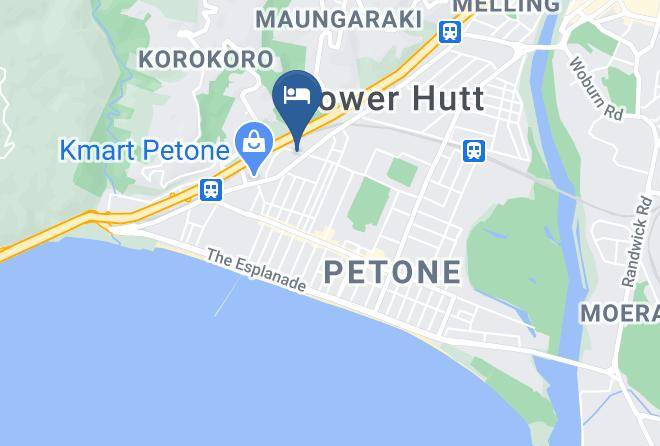 Lower Hutt - Settlers Motor Lodge Maps