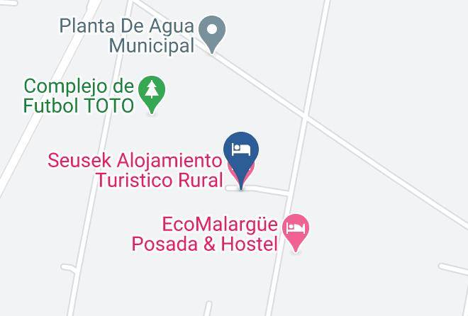 Malargue - Seusek Alojamiento Turistico Rural Maps