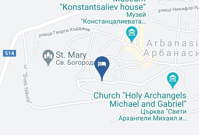 Veliko Tarnovo - Hotel Sevastokrator Maps