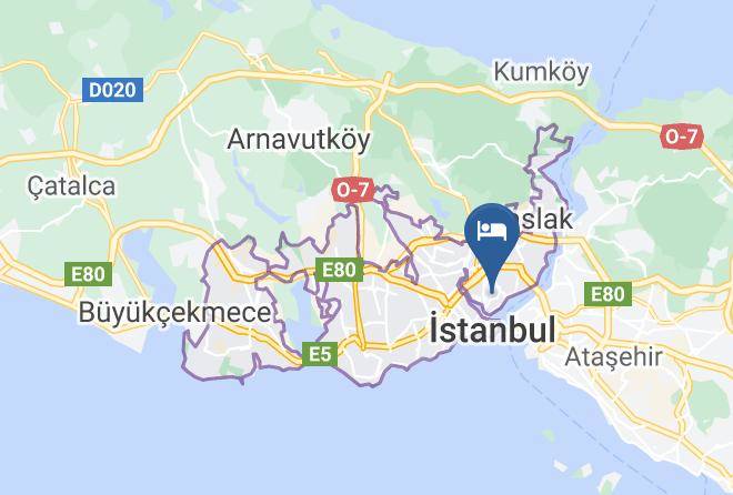 Sevda Hotelsuite Mapa
 - Istanbul - Beyoglu