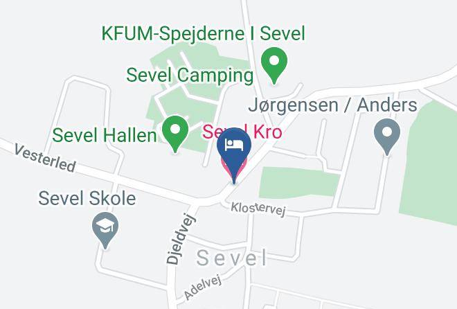 Vinderup - Sevel Kro Maps