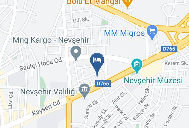 Nevsehir 350 Evler - Hotel Seven Brothers Maps