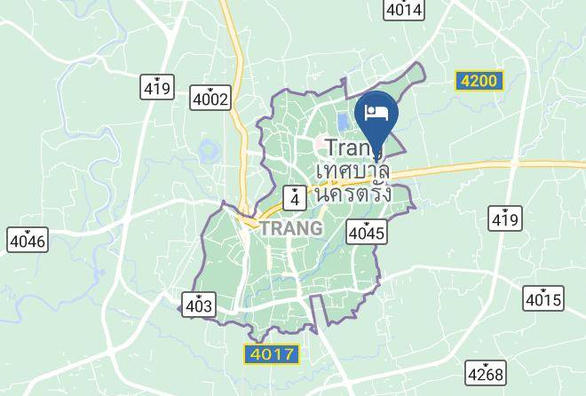 Amphoe Mueang Trang - Seven Days A Week Resort Trang Maps