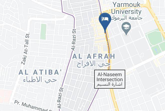 Irbid Qasabah - Seven Days Hotel Maps