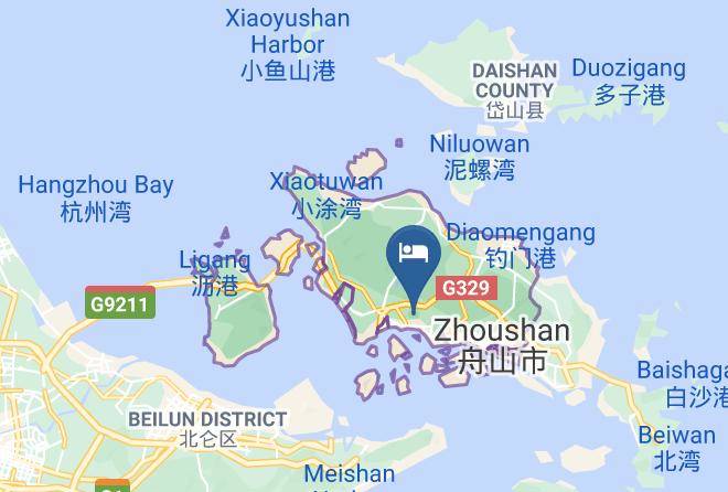 Zhoushan - Seven Days Hotel Maps