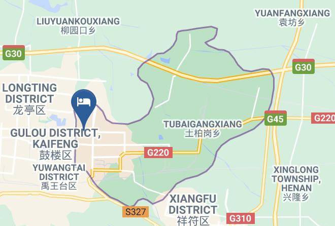 Kaifeng - Seven Days Inn Maps