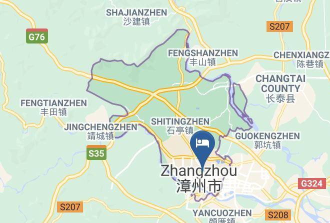 Zhangzhou - Seven Days Inn Maps