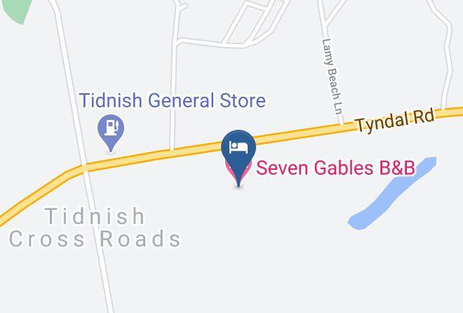 Cumberland - Seven Gables B&b Maps